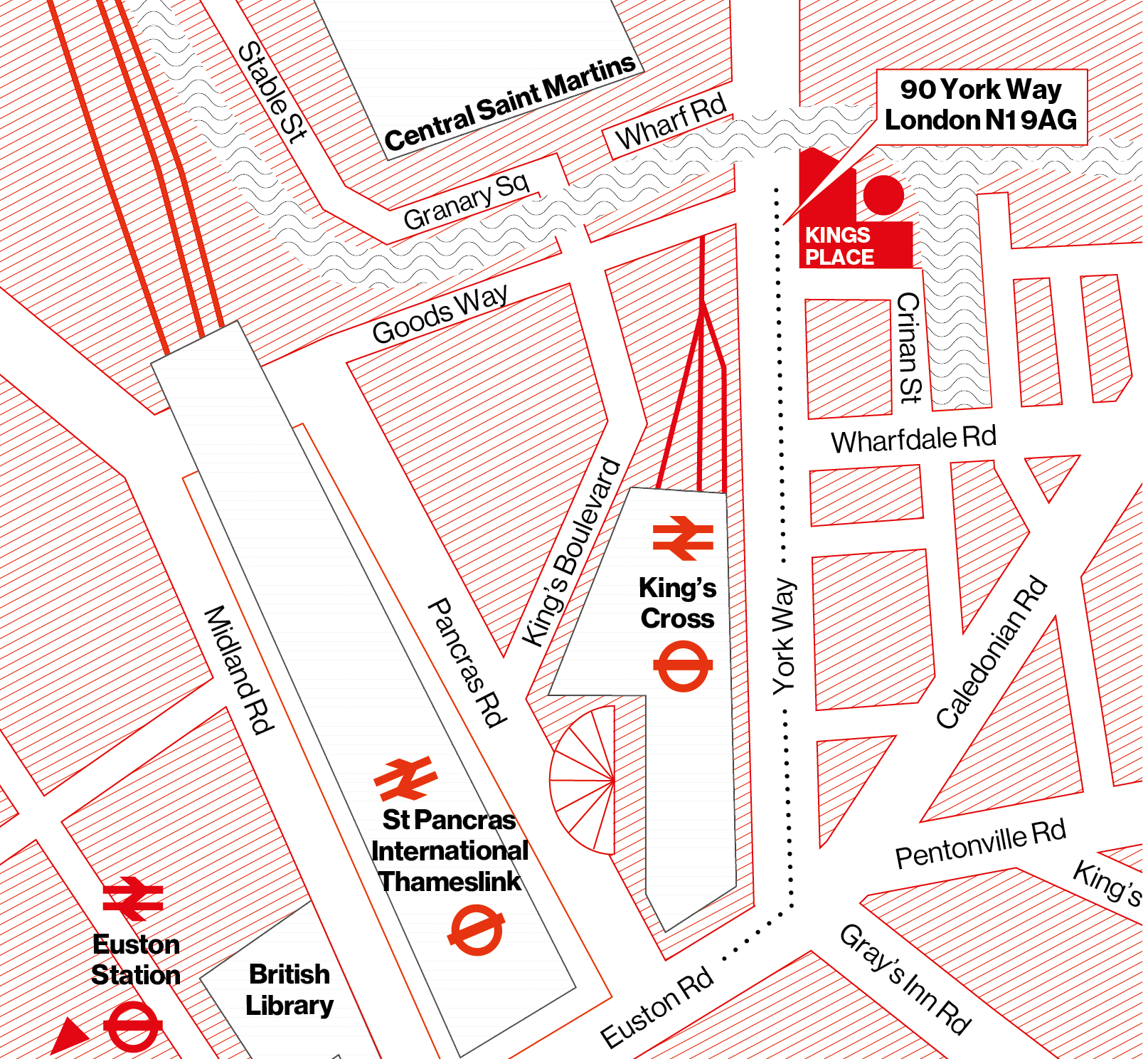 Getting Here • Kings Place